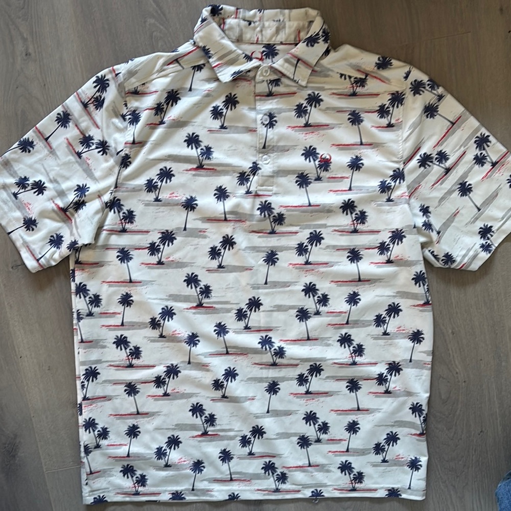 Cinch Cream and Black Polo Shirt